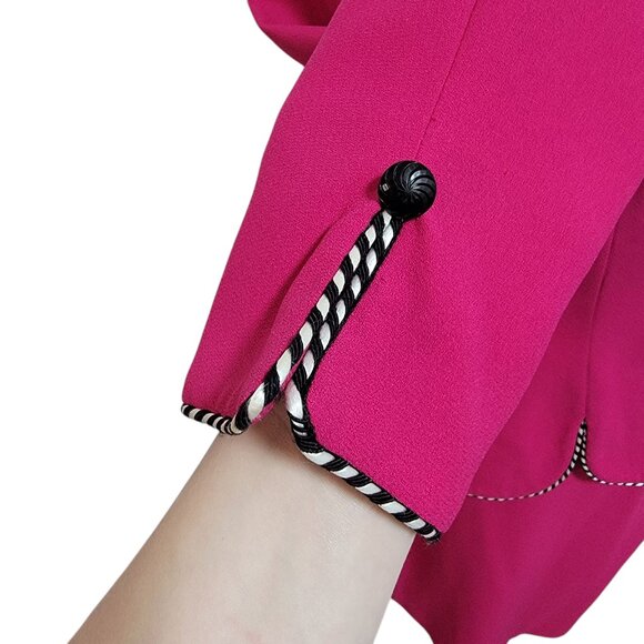 VTG Mary McFadden Skirt Suit Jacket Sz 10 Church Wedding Special Event *READ* - Picture 4 of 16